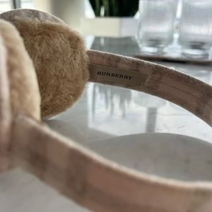 Authentic Burberry earmuffs